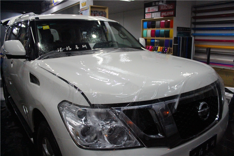 長沙全車UPPF透明膜 日產(chǎn)途樂貼UPPF頂級透明膜