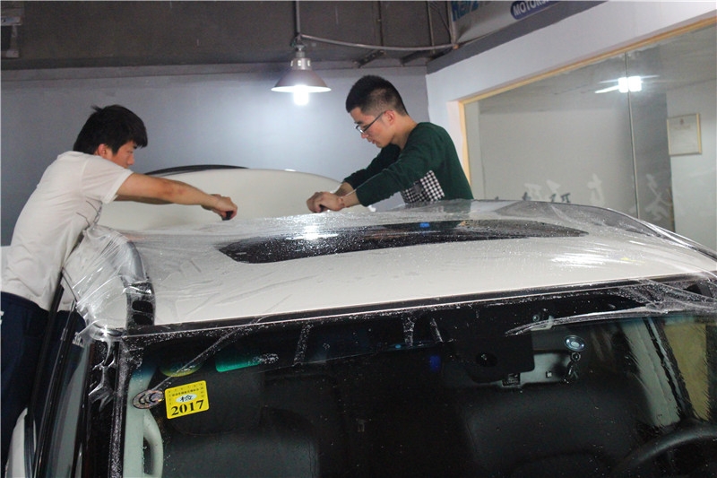 長沙全車UPPF透明膜 日產(chǎn)途樂貼UPPF頂級透明膜