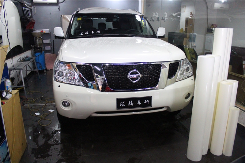 長沙全車UPPF透明膜 日產(chǎn)途樂貼UPPF頂級透明膜