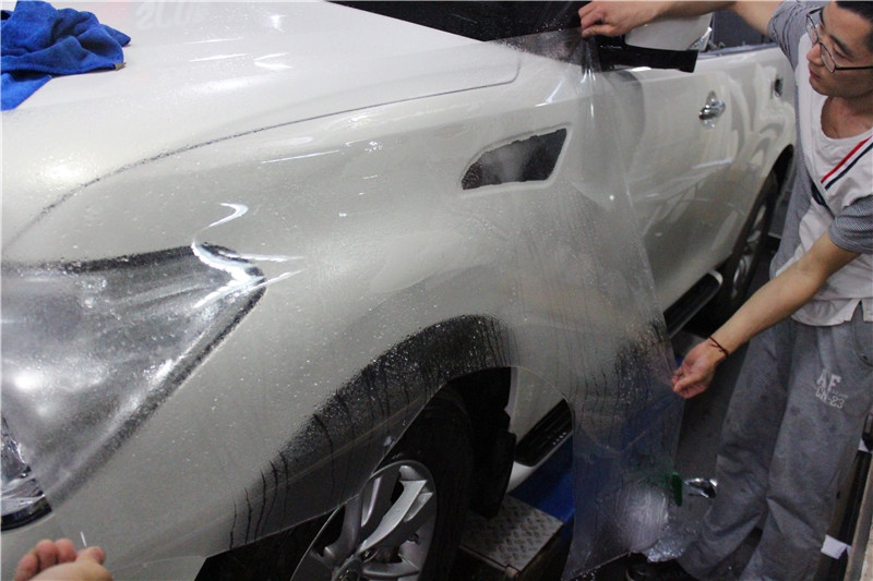 長沙全車UPPF透明膜 日產(chǎn)途樂貼UPPF頂級透明膜