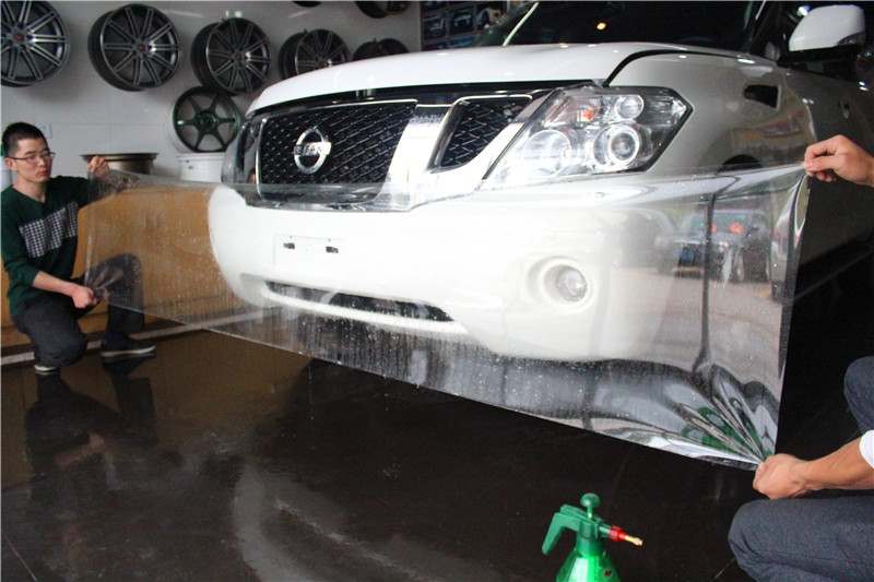 長沙全車UPPF透明膜 日產(chǎn)途樂貼UPPF頂級透明膜