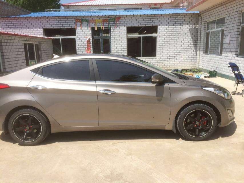 經(jīng)典TE37 17*7.5+路馳凌輪胎完美裝車(chē)現(xiàn)代朗動(dòng)