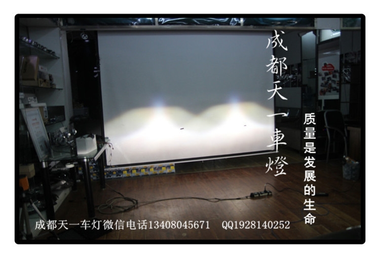 成都15款寶馬迷你改燈|成都15款mini車燈改裝氙氣燈雙光透鏡