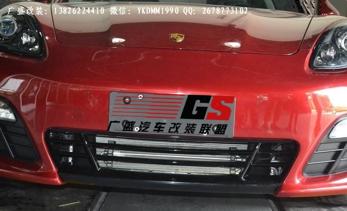 保時捷Panamera4S/3.6改裝GTS大包圍 保險杠 尾翼 引擎蓋 排氣管
