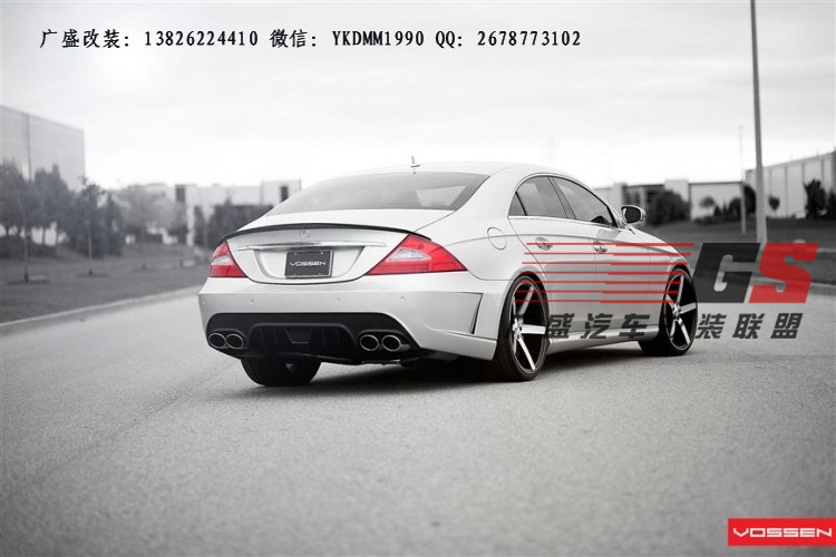 奔馳CLS300/CLS350改裝包圍 W219 AMG改裝BRABUS尾翼大包圍排氣管