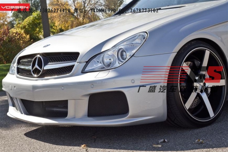 奔馳CLS300/CLS350改裝包圍 W219 AMG改裝BRABUS尾翼大包圍排氣管