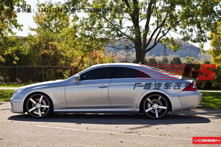 奔馳CLS300/CLS350改裝包圍 W219 AMG改裝BRABUS尾翼大包圍排氣管