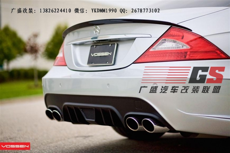 奔馳CLS300/CLS350改裝包圍 W219 AMG改裝BRABUS尾翼大包圍排氣管
