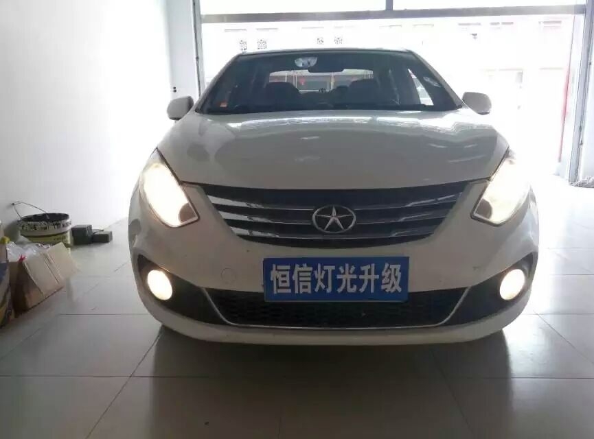 【石家莊恒信燈光升級(jí)】江淮和悅A30前來(lái)升級(jí)最新款歐標(biāo)Q5套裝