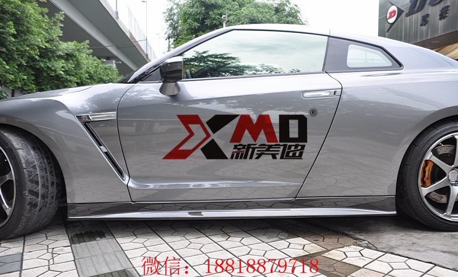 日產(chǎn)GTR -R35 改裝TOM款大包圍套件碳纖維尾翼內(nèi)飾改裝排氣升級