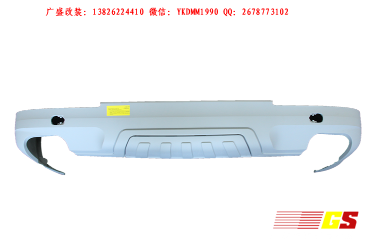 ABT正品 奧迪Q7改裝ABT小包圍套件 前唇 后唇 尾翼排氣管尾喉輪眉
