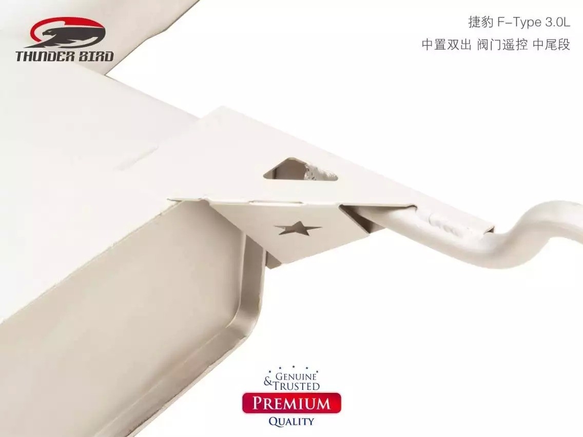 澳洲雷鳥(niǎo)Thunder bird:捷豹T-TYPE中間雙出中尾 改裝排氣管 消聲器