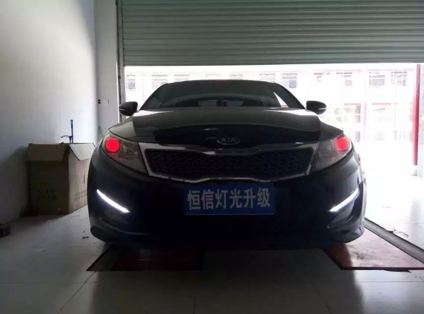 【石家莊恒信燈光升級(jí)】保定K5不遠(yuǎn)百公里前來(lái)恒信進(jìn)行燈光升級(jí)