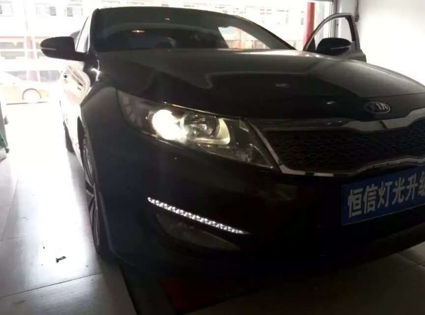 【石家莊恒信燈光升級(jí)】保定K5不遠(yuǎn)百公里前來(lái)恒信進(jìn)行燈光升級(jí)