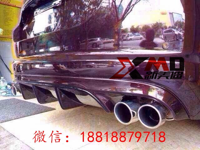 新捷豹XF升級(jí)XFR大包圍改裝碳纖維內(nèi)飾尾翼排氣改裝