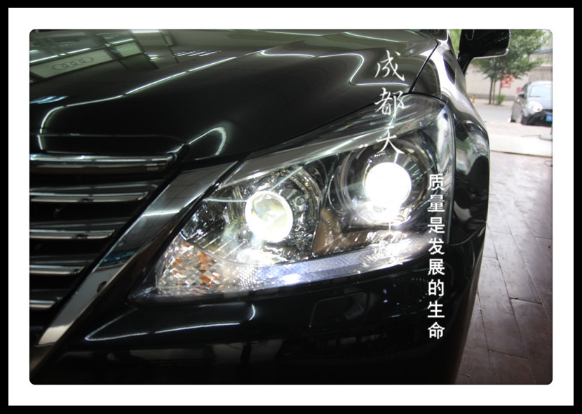 成都豐田皇冠改燈|成都皇冠車燈改裝4透鏡氙氣燈