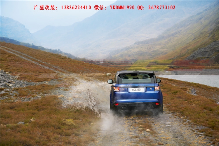 13 14 15路虎攬勝運(yùn)動(dòng)版改裝SVR大包圍 SVR中網(wǎng) 后唇排氣管霧燈罩