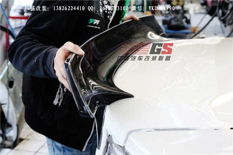 豐田GT86改裝Greddy Rocket bunny寬體二代大包圍碳纖維前唇排氣