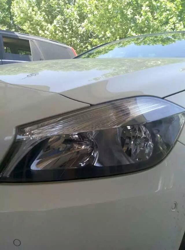 【石家莊恒信汽車(chē)燈光升級(jí)】邢臺(tái)上門(mén)安裝奔馳A級(jí)大燈，河北首例
