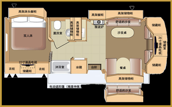 福特E450 福特房車(chē)