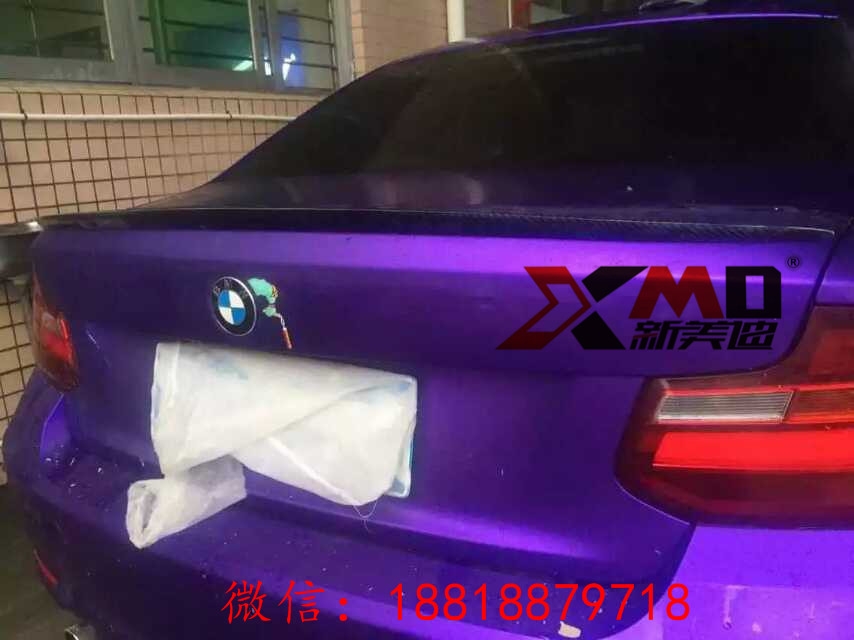 寶馬F22 220 235 改裝碳纖維尾翼 內(nèi)飾 機蓋排氣升級