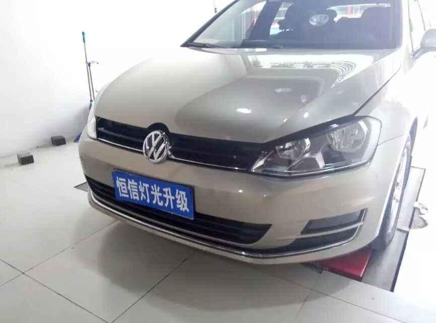 【石家莊恒信燈光升級】高七前來升級雙U大燈，實現(xiàn)原廠編程