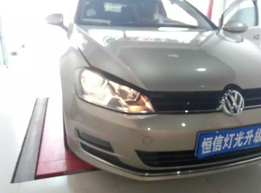 【石家莊恒信燈光升級】高七前來升級雙U大燈，實現(xiàn)原廠編程