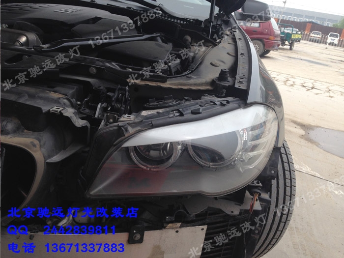 寶馬520 車燈不亮 改裝海拉五代透鏡