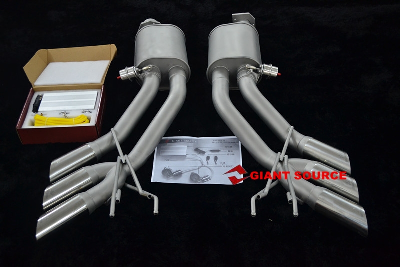 新款奔馳G55AMG改裝巨源giantsource排氣閥門尾端