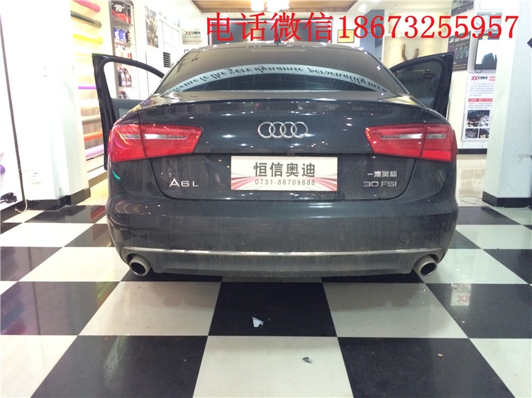 湖南長沙衡陽婁底邵陽奧迪A6L升配無鑰匙進入電尾門。湖南湖北哪里有奧迪改裝