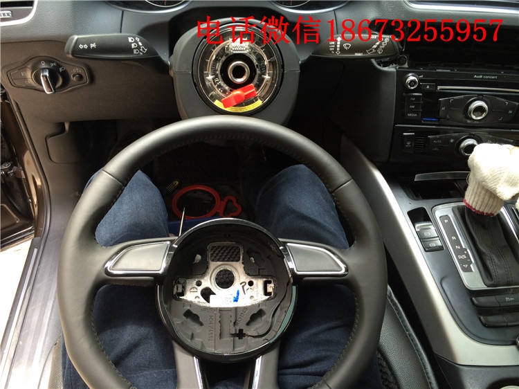 湖南長(zhǎng)沙株洲湘潭懷化婁底哪里有奧迪Q5改裝導(dǎo)航，多功能方向盤