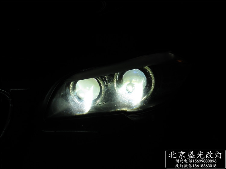 寶馬523LI改海拉5四透鏡，四近四遠(yuǎn)