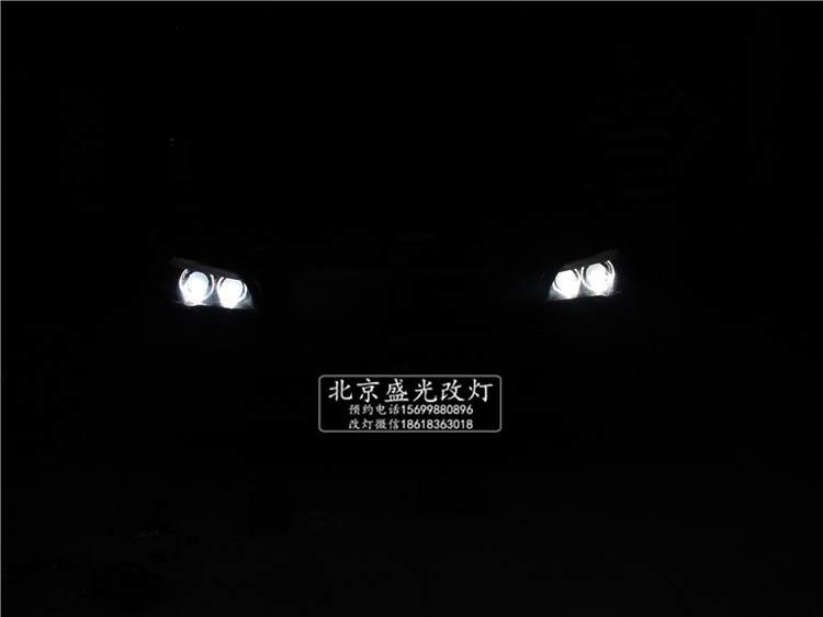 寶馬523LI改海拉5四透鏡，四近四遠(yuǎn)