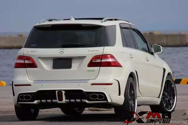 BENZ奔馳W166 ML350 ML400 ML63改裝 WALD大包圍 寬體 空力套件