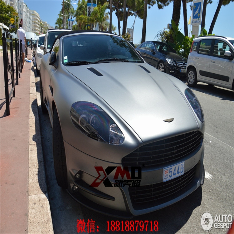 阿斯頓馬丁V8 改 MANSORY 改裝大包圍碳纖維前后擾流板機蓋前后唇機蓋排氣管板套件