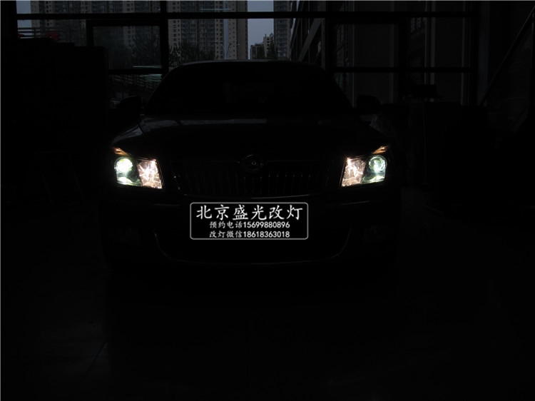 北京明銳改燈 明銳改Q5雙氙透鏡 北京盛光改氙氣燈