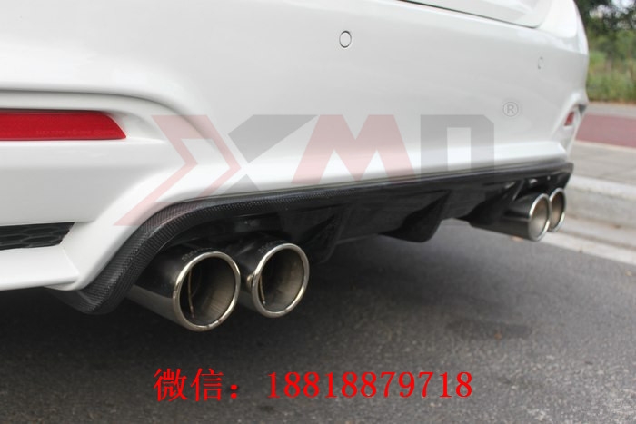 寶馬4系改裝420 428 435改裝M4大小包圍改裝碳纖維后唇尾翼機蓋排氣升級