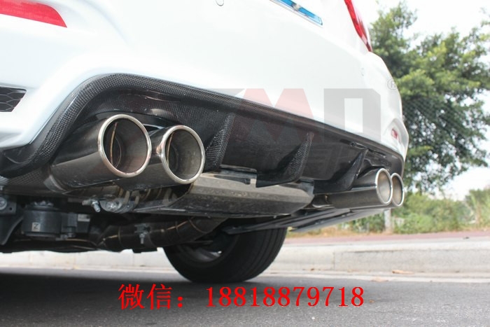 寶馬4系改裝420 428 435改裝M4大小包圍改裝碳纖維后唇尾翼機蓋排氣升級