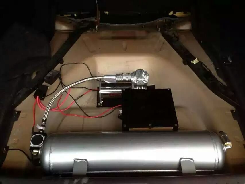 沃爾沃S60 D2絞牙避震升級氣動 完工！
