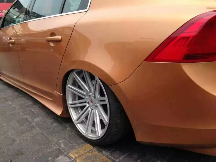 沃爾沃S60 D2絞牙避震升級氣動 完工！