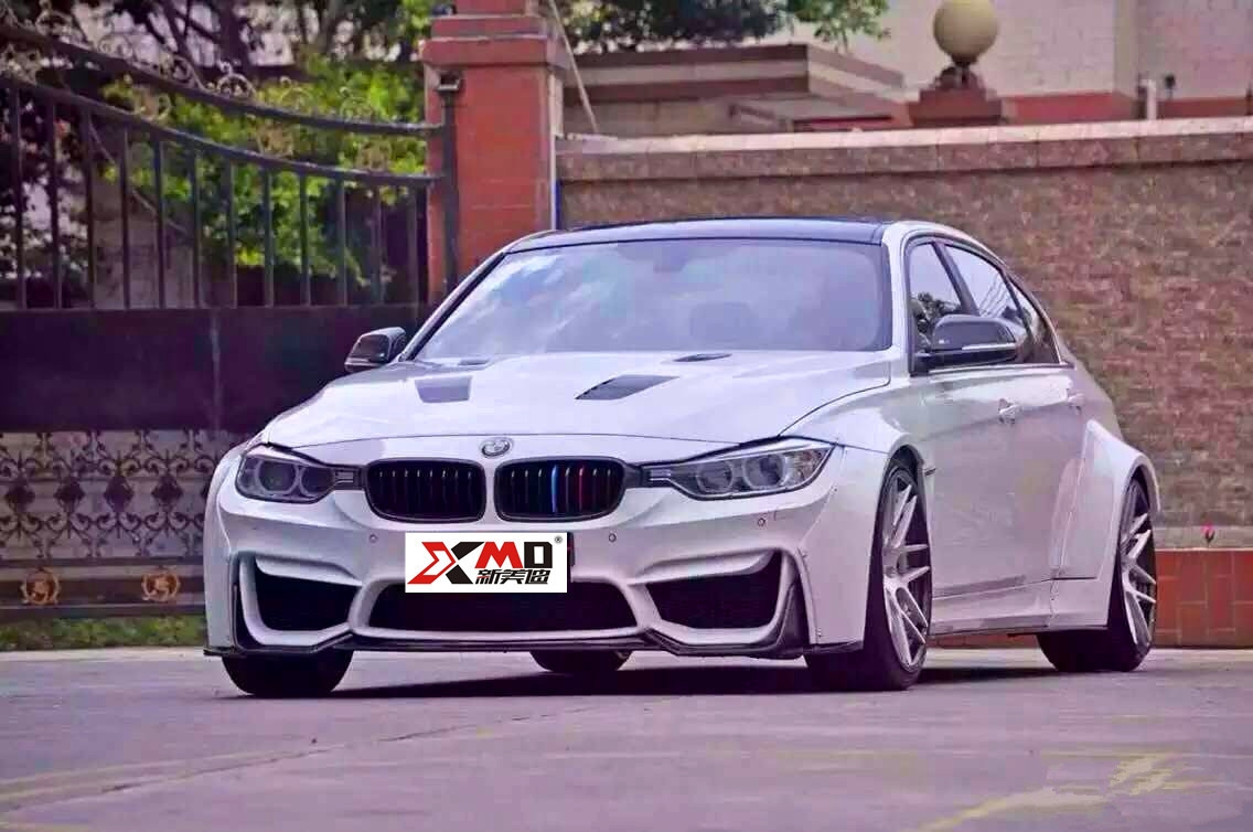 寶馬 F30 F35 寬體套件 寬體包圍 包圍套裝 M3M4寬體加裝版