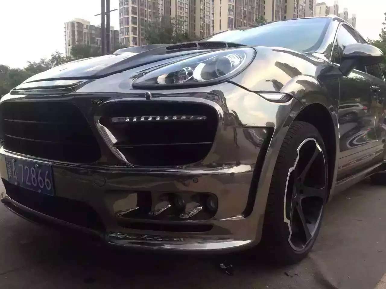 保時捷卡宴958改裝哈曼款大包圍/前杠/后杠/側(cè)裙/輪眉/保時捷改裝