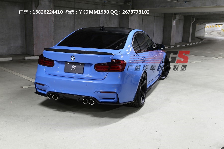 寶馬m4改裝碳纖維后唇 后擾流 包圍 日本3D款包圍 F82 尾翼 后唇