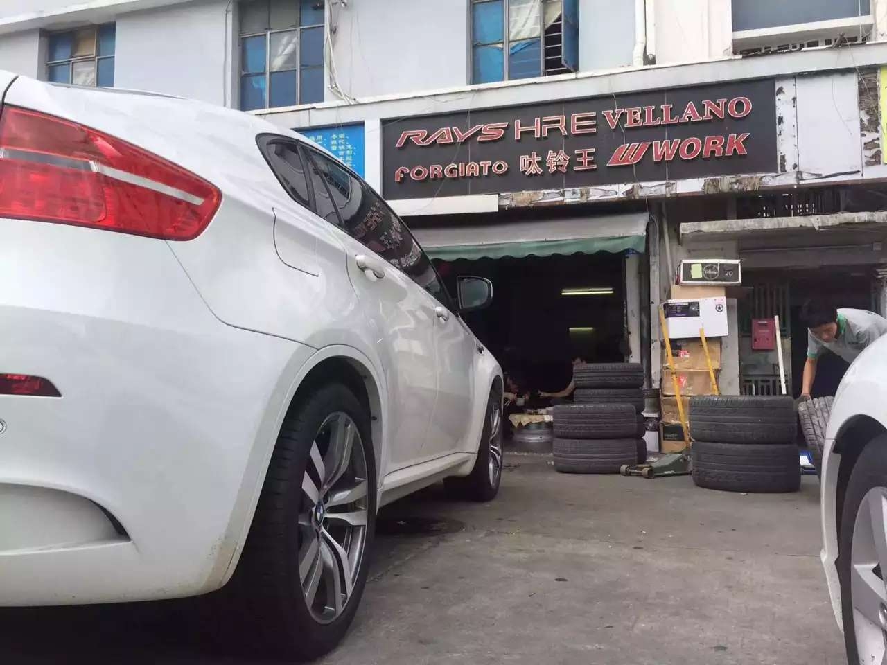X6M．20寸原裝，裝X6。