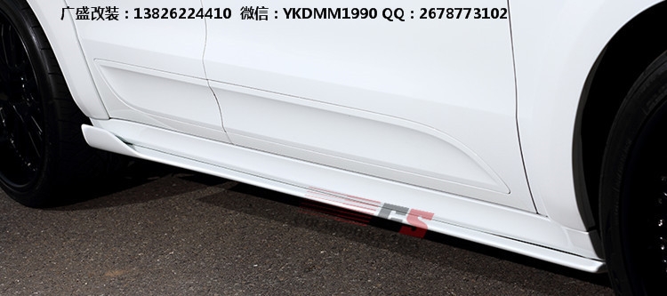 2014保時捷MACAN turbo改裝寬體包圍 macan改裝包圍 碳纖尾翼后唇
