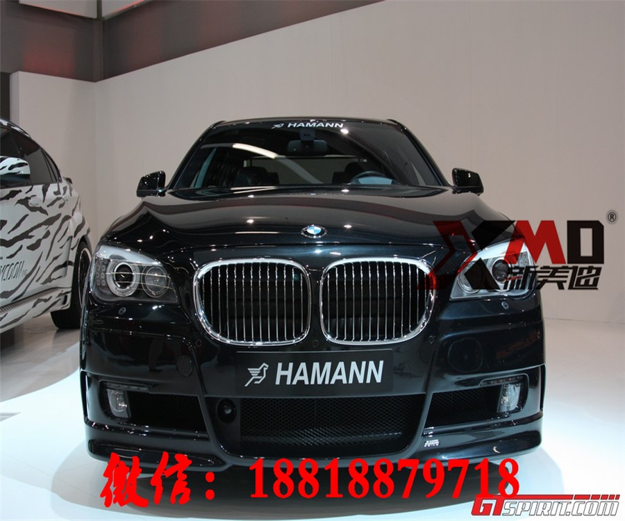 BMW宝马7系F01F02730740改装Hamann哈曼大包围碳纤机盖尾翼内饰