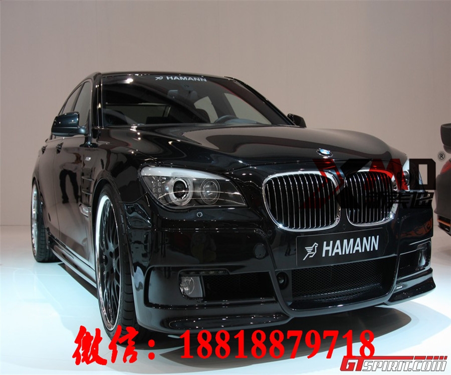 BMW宝马7系F01F02730740改装Hamann哈曼大包围碳纤机盖尾翼内饰
