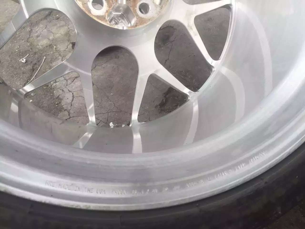 HRE．P40SC．拉絲銀．20寸，9J．ET30．后11J．ET17．5X114·3．瑪莎．GTR．專用．鍛造．95新，需要的朋友來！
