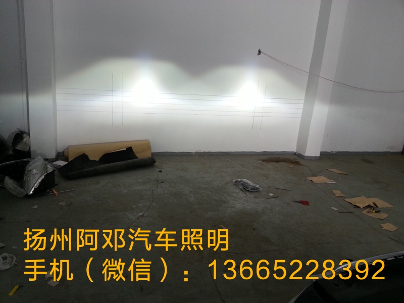 奧迪Q5改裝海拉5透鏡、海拉4安定器、歐司朗CBI燈泡