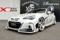豐田GT86改裝狼炎rowen大包圍套件